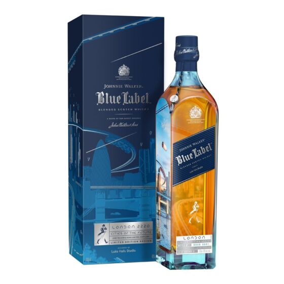 Johnnie Walker Blue Label Whisky 70cl Limited Edition London Design