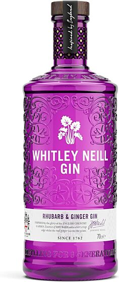 Whitley Neill Rhubarb & Ginger Gin 70cl