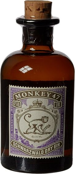 Monkey 47 Schwarzwald Dry Gin Miniature - 5cl