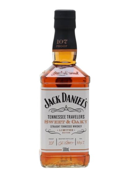Jack Daniel's Tennessee Travelers Sweet & Oaky Whiskey 50cl / 53.5%