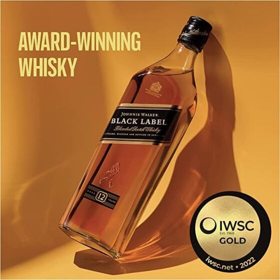Johnnie Walker Black Label | Not So Old Fashioned Gift Set | Limited Edition | 40% vol | 35cl |