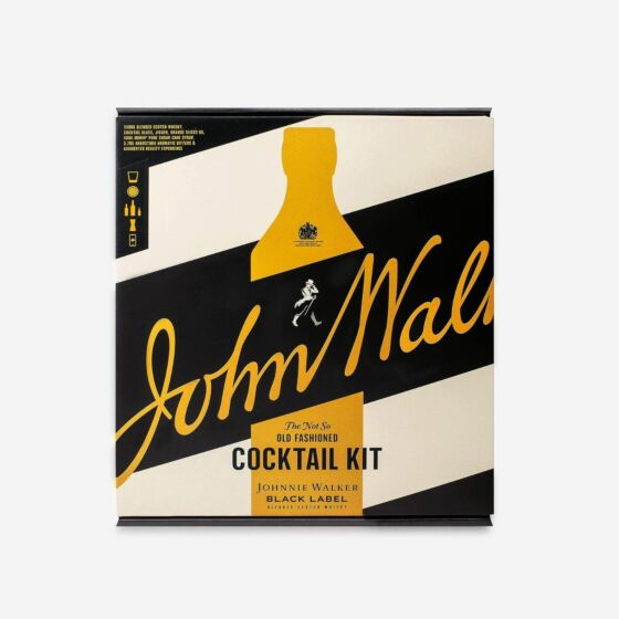 Johnnie Walker Black Label | Not So Old Fashioned Gift Set | Limited Edition | 40% vol | 35cl |