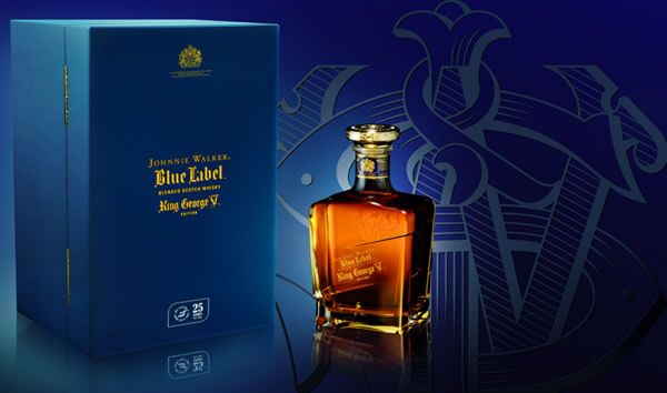 Johnnie Walker Blue Label - King George V - Blended Scotch Whisky - 70cl - 43% ABV