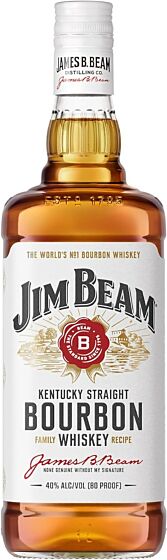 Jim Beam White Label Bourbon 70cl