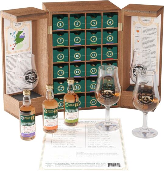 Premium Scotch Whisky Advent Calendar-Scotland, 24x50ml