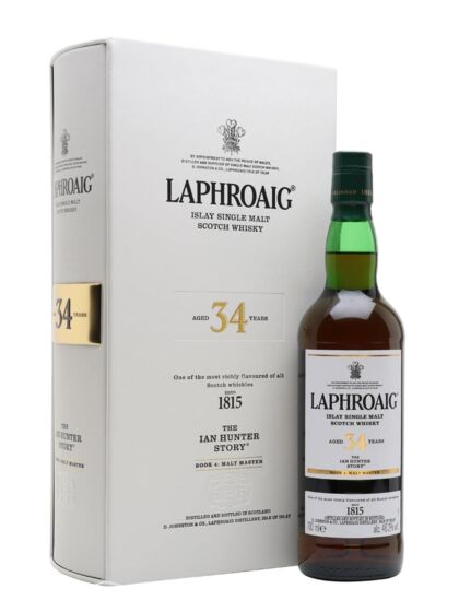 Laphroaig 34 Year Old (1987) The Ian Hunter Story 4 Islay Single Malt Scotch Whisky Distillery Bottling 70cl / 46.2%