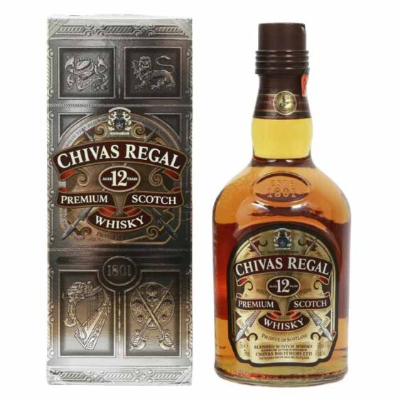 Chivas Regal - 12 yo - Blended Scotch Whisky - 40% ABV - 70cl