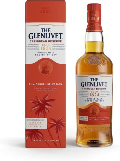 The Glenlivet Caribbean Reserve Single Malt Whisky 70cl