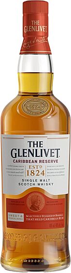 The Glenlivet Caribbean Reserve Single Malt Whisky 70cl
