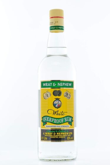 Wray and Nephew Rum 63% ABV - White Overproof Jamaica Rum 1L