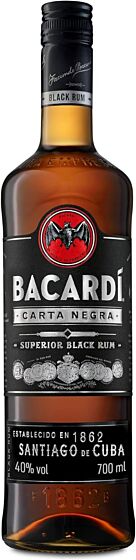 Bacardi Carta Negra Black Rum 70cl
