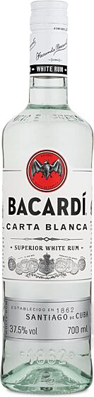 Bacardi Carta Blanca Rum 70cl