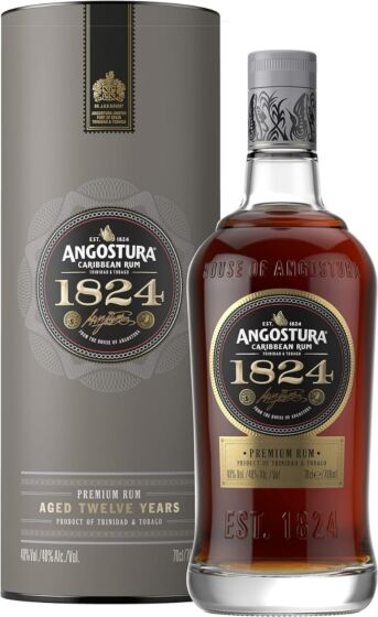Angostura 1824 Rum, 70 cl Gift box