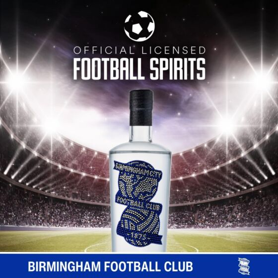 Birmingham City FC Vodka - Crystal Edition