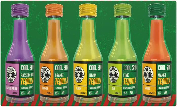 Cool Shot Tequila 20x20ml Mixed Tequila Shots