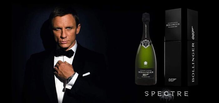 Bollinger La Grande Annee Brut James Bond 007 Edition 2009