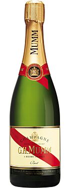 G.H Mumm Mumms - Cordon Rouge Brut NV Champagne - 75cl - 12% ABV