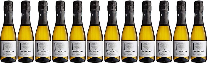 I Heart Prosecco DOC Sparkling Wine, 12 x 20cl