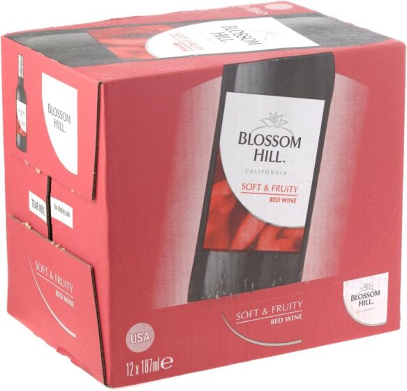 Blossom Hill 18.75cl Red Wine Miniature 12 Pack