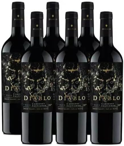 Diablo Black Cabernet Sauvignon Red Wine 6 x 75cl