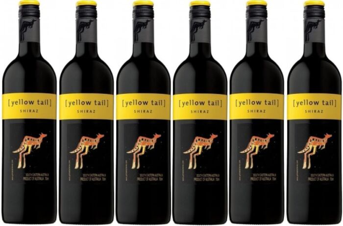 Yellow Tail Shiraz Wine, 75 cl (Case of 6)
