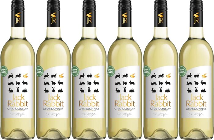Jack Rabbit Chardonnay 75cl (Pack of 6 x 75cl)