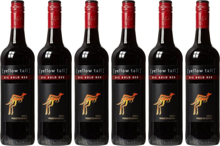 Yellow Tail Big Bold Red Wine, 75 cl (Case of 6)