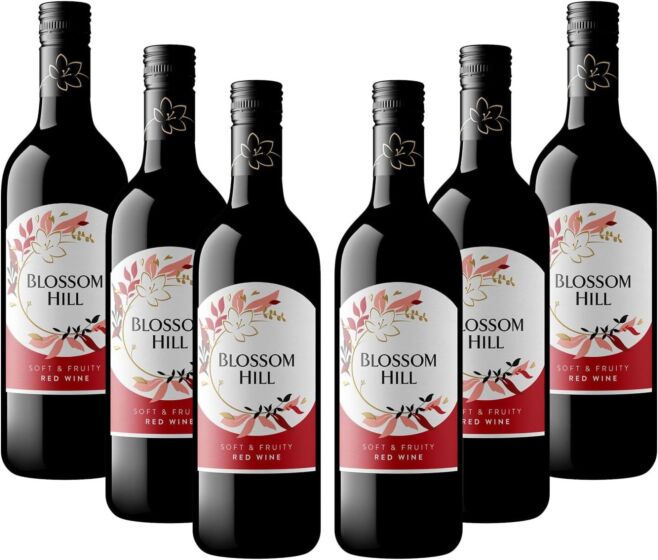 Blossom Hill Red Wine 75cl (Case of 6)